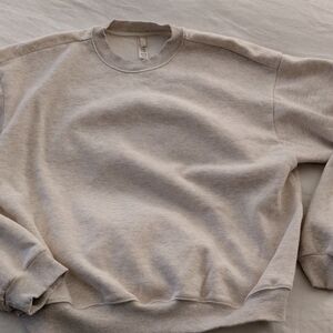 Skims Oatmeal Color Sweatshirt